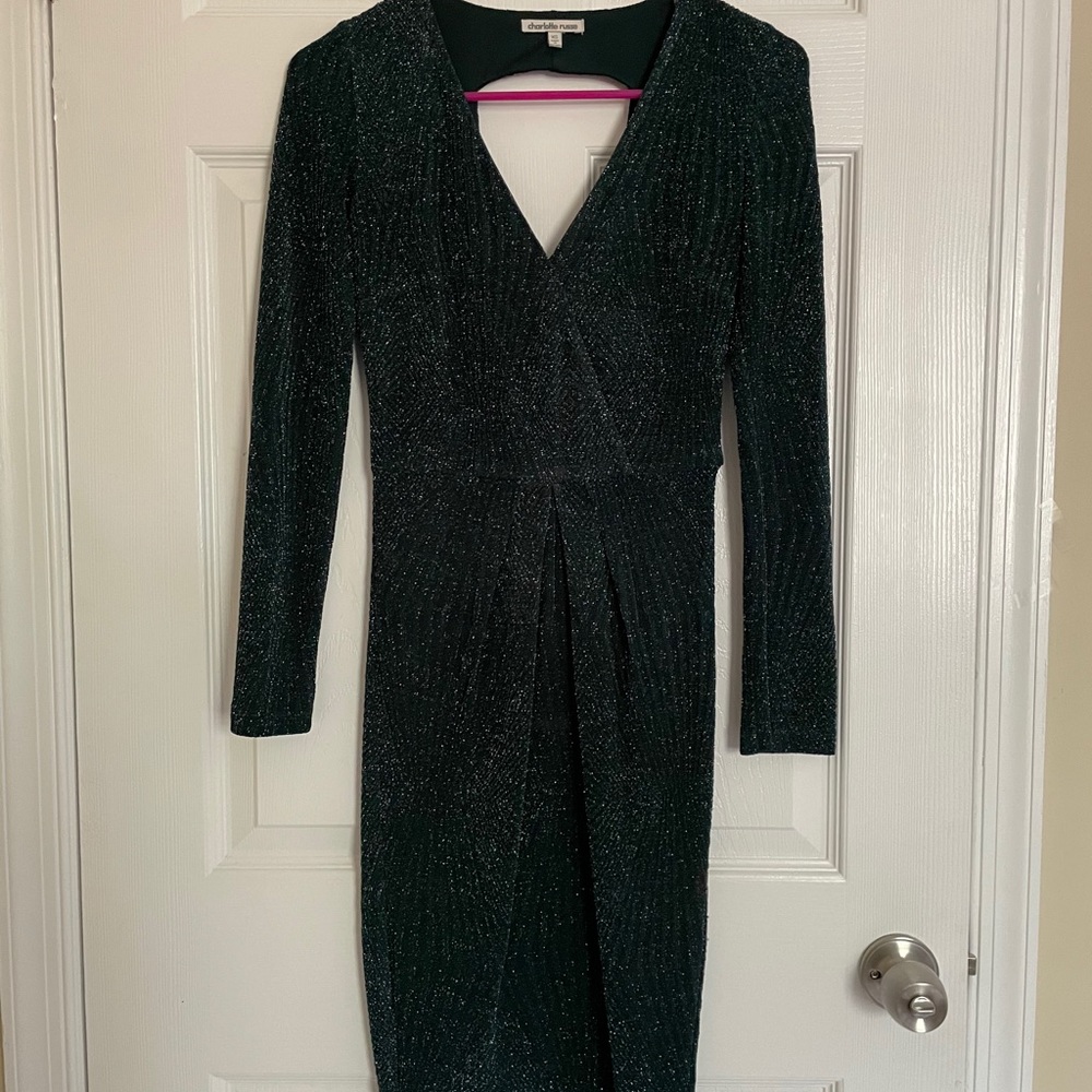 Charlotte Russe Glam Midi Dress - Picture 3 of 4